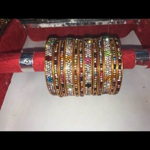 glimmering bangles